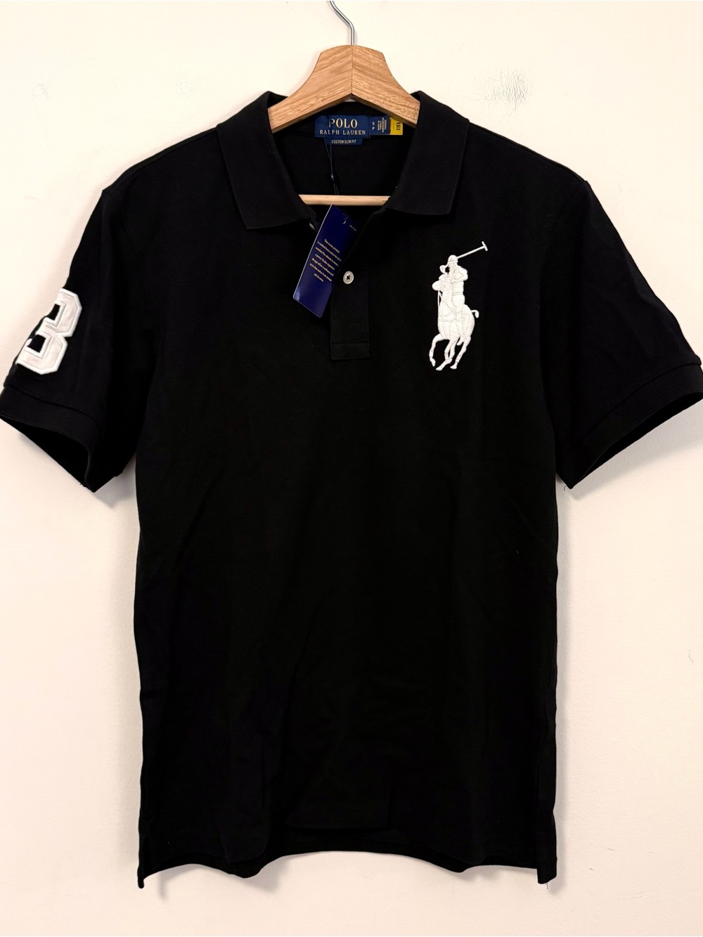 NWT Polo Ralph Lauren Big Pony Custom Slim Fit Mesh Polo $120 MSRP
